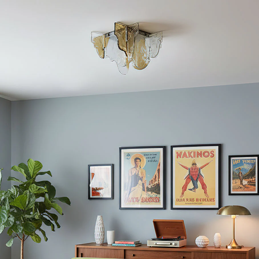 Carlo Modern Glass Ceiling Light - Image 3