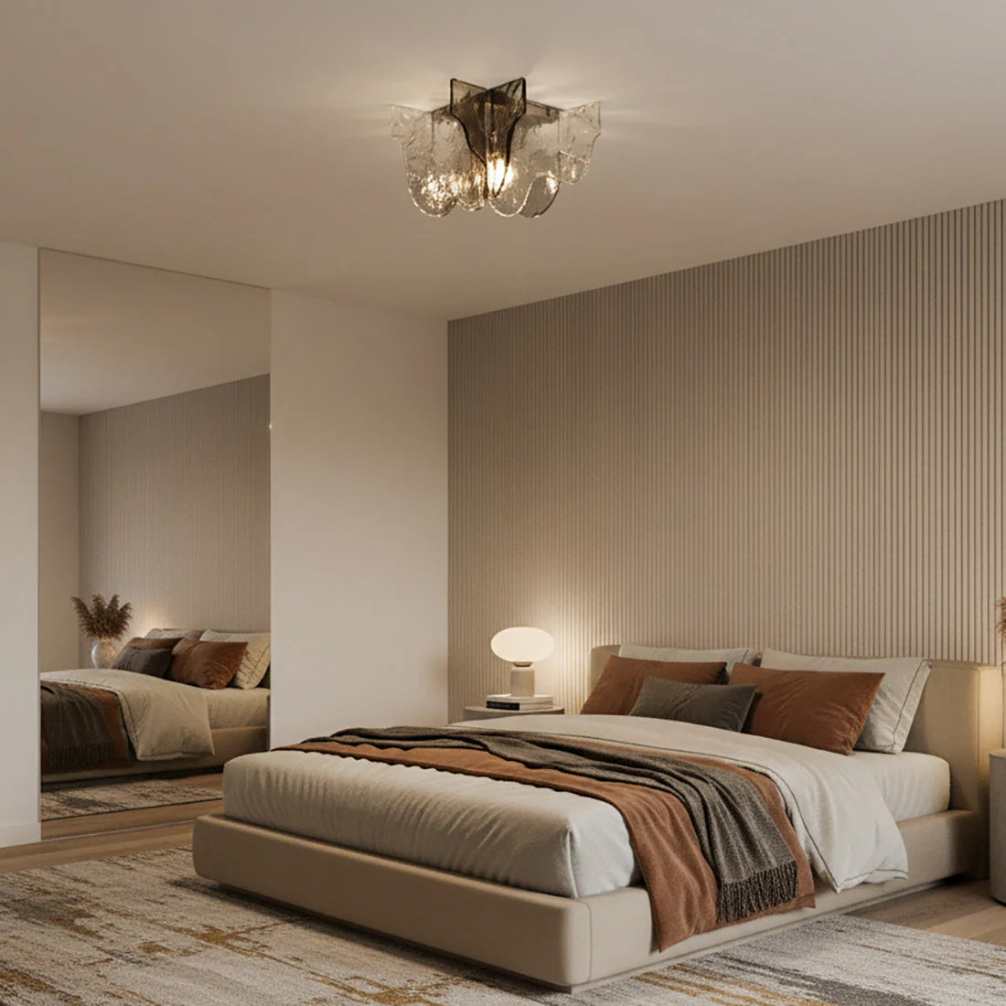 Carlo Modern Glass Ceiling Light - Image 5