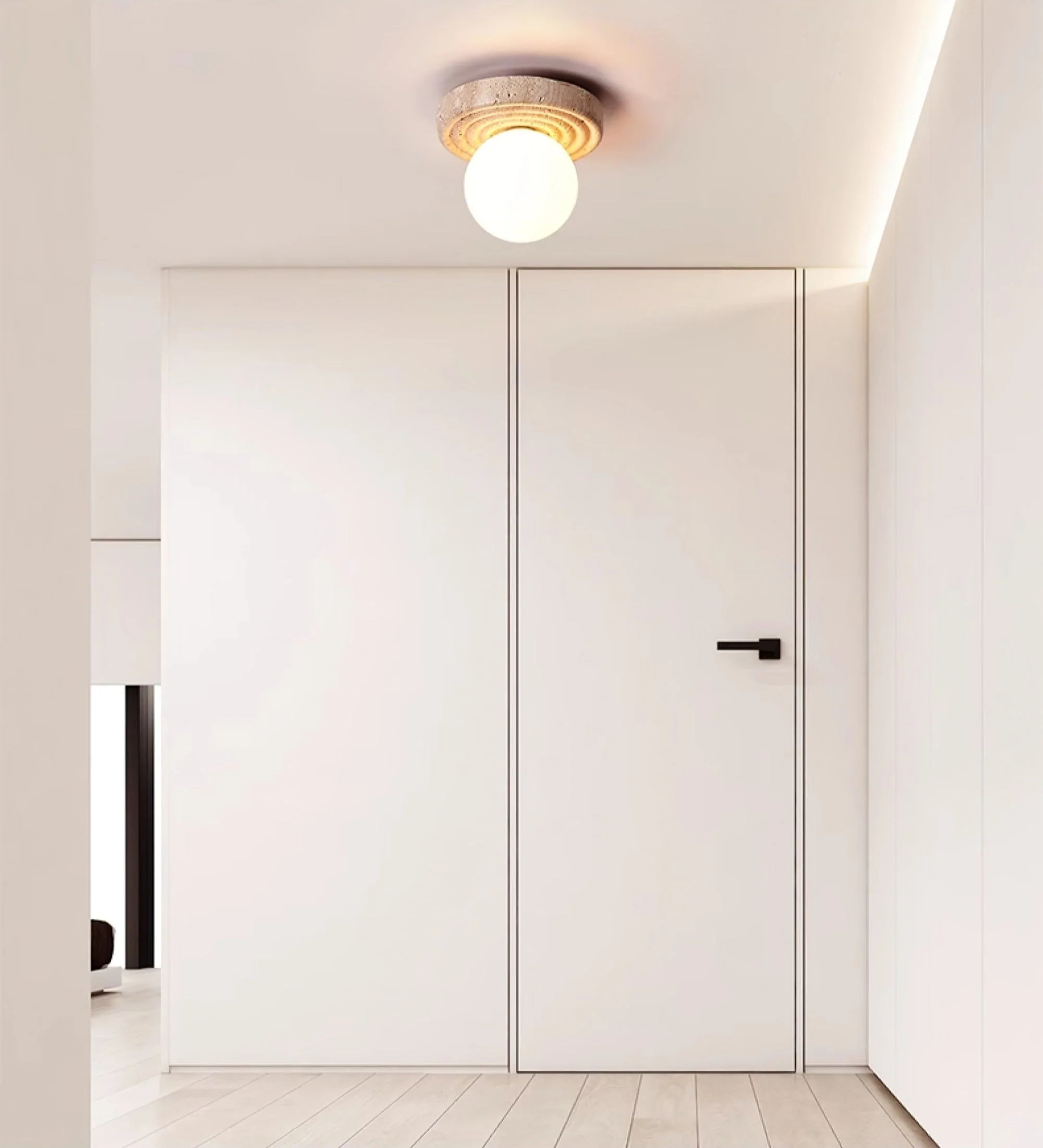 Carmen Travertine Ceiling Light - Image 9