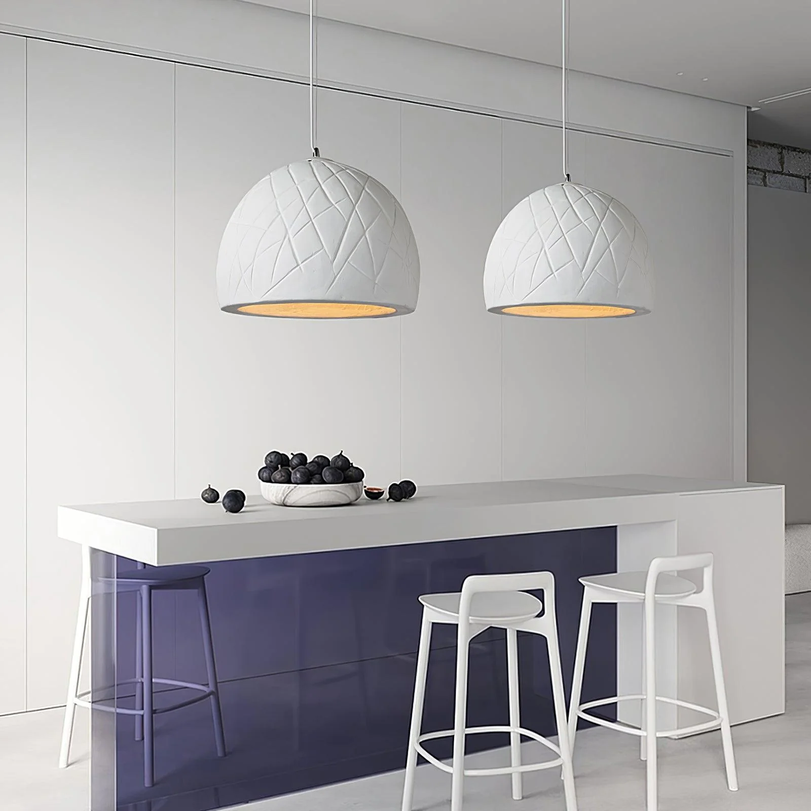 Cashaor Nordic Art Wabi Plastic Pendant Light - Image 6
