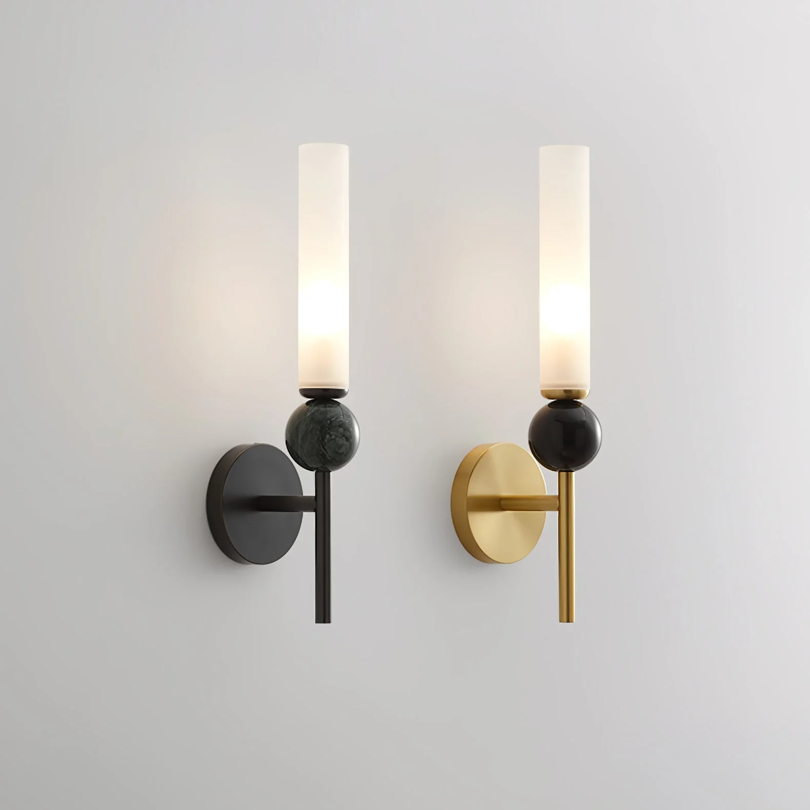 Casoreth Modern Minimalist Vertical Marble Wall Lamp - Image 52