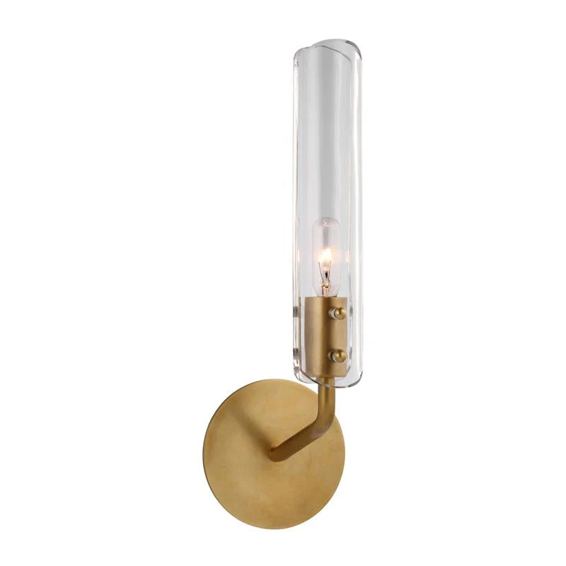 Casoria Contemporary Brass Wall Lamp - Image 10