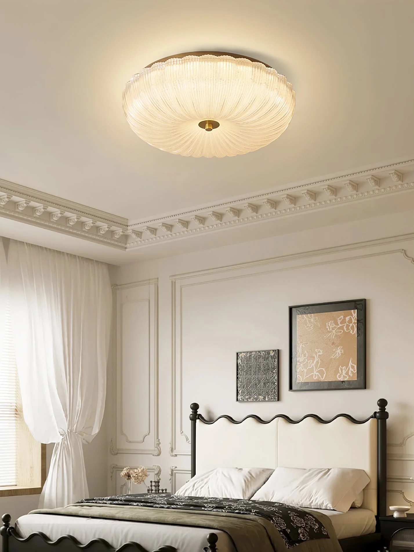 Celestice Glass Elegant Wall Lamp - Image 7