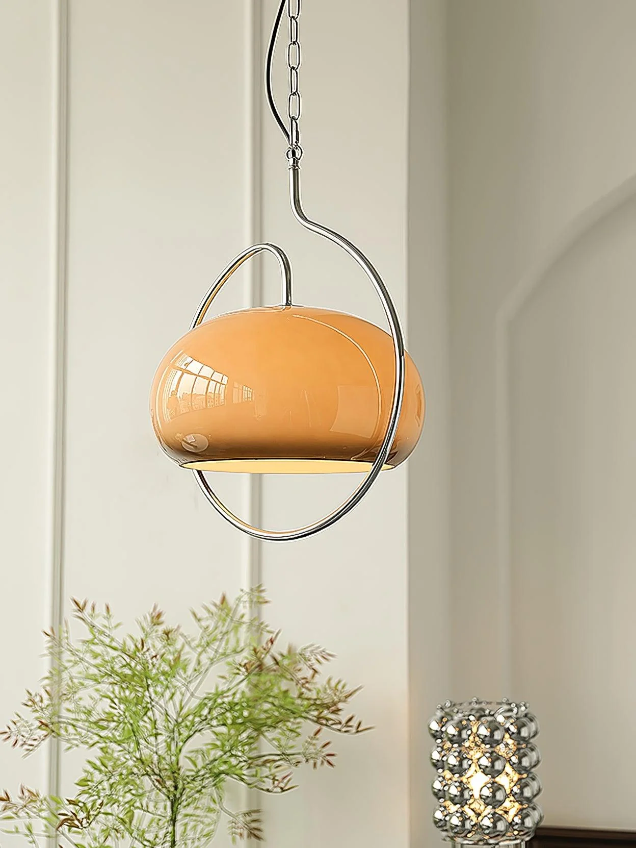 Celesticel Glass Retro Pendant Light - Image 2