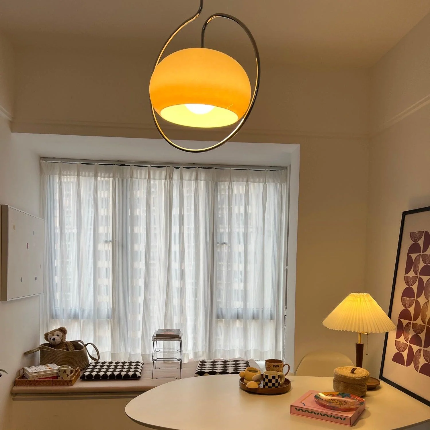 Celesticel Glass Retro Pendant Light - Image 25