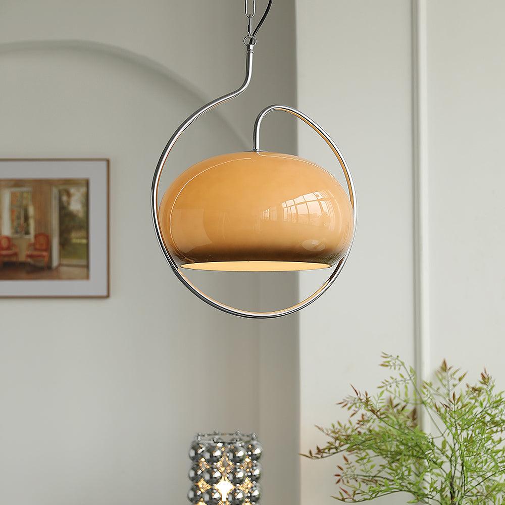 Celesticel Glass Retro Pendant Light - Image 4