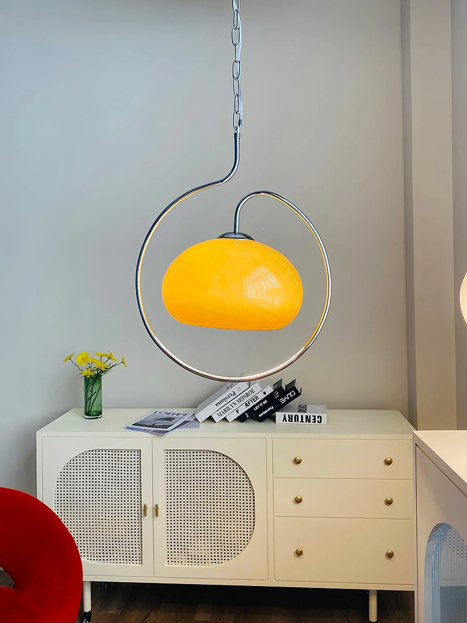Celesticel Glass Retro Pendant Light - Image 45