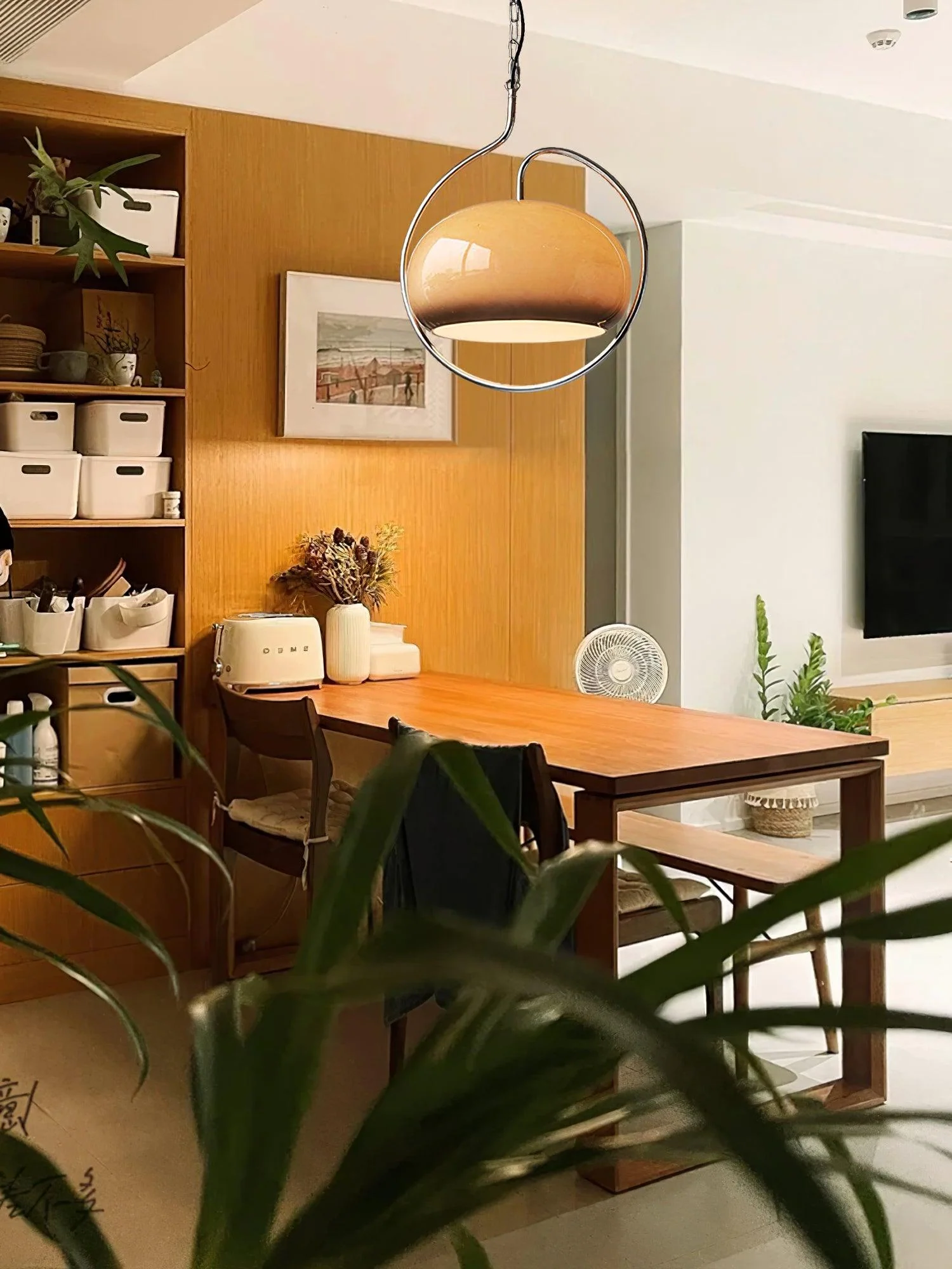 Celesticel Glass Retro Pendant Light - Image 5