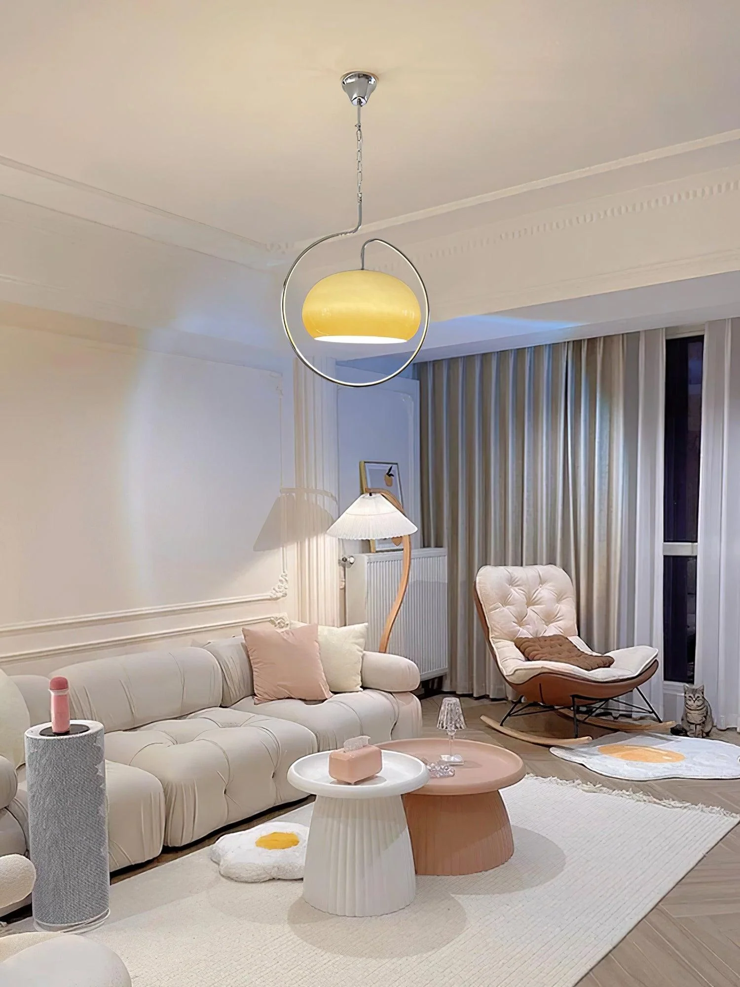 Celesticel Glass Retro Pendant Light - Image 9