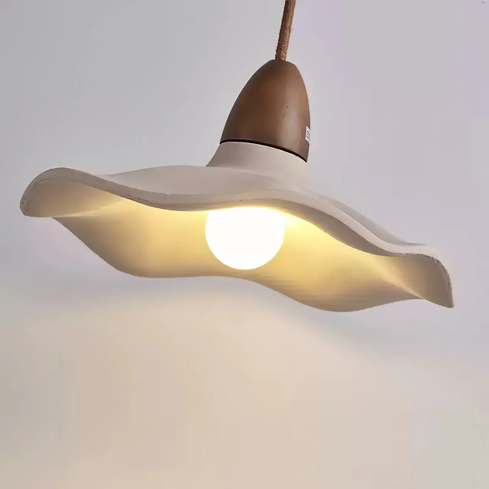 Siro Cement Wave Pendant Light - Image 5