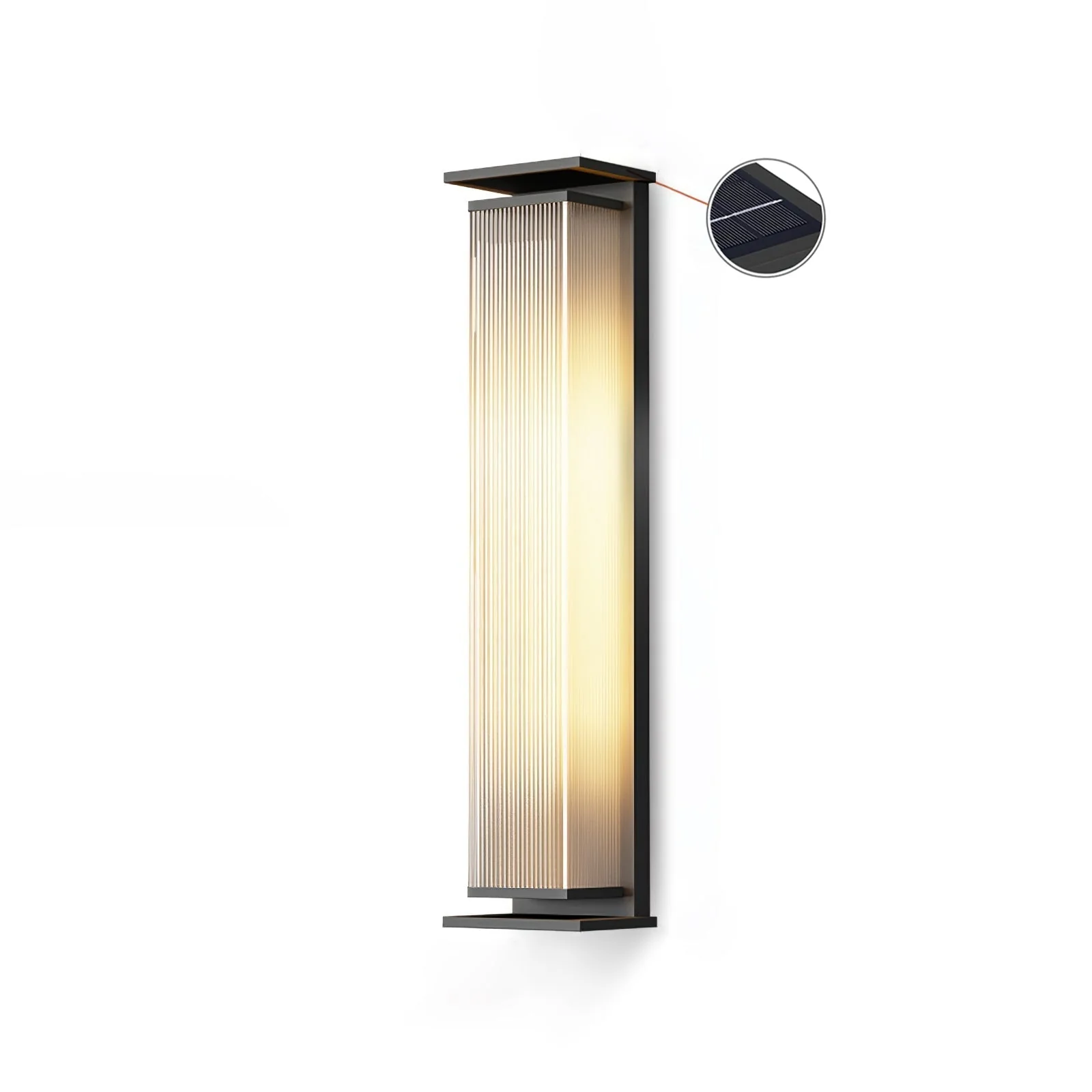 Cesilila Vertical Glass Wall Light - Image 10