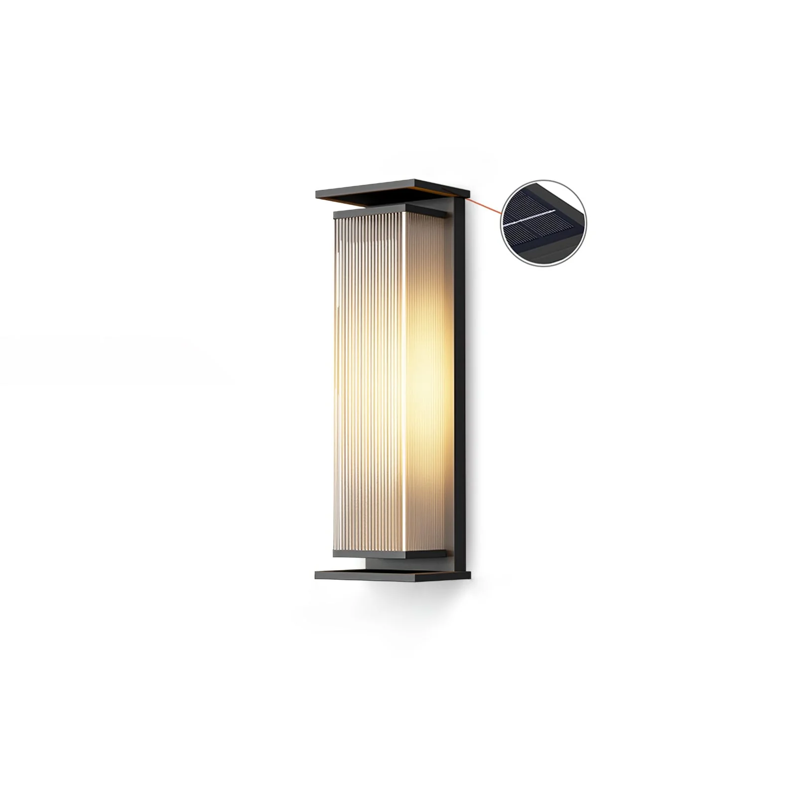 Cesilila Vertical Glass Wall Light - Image 11
