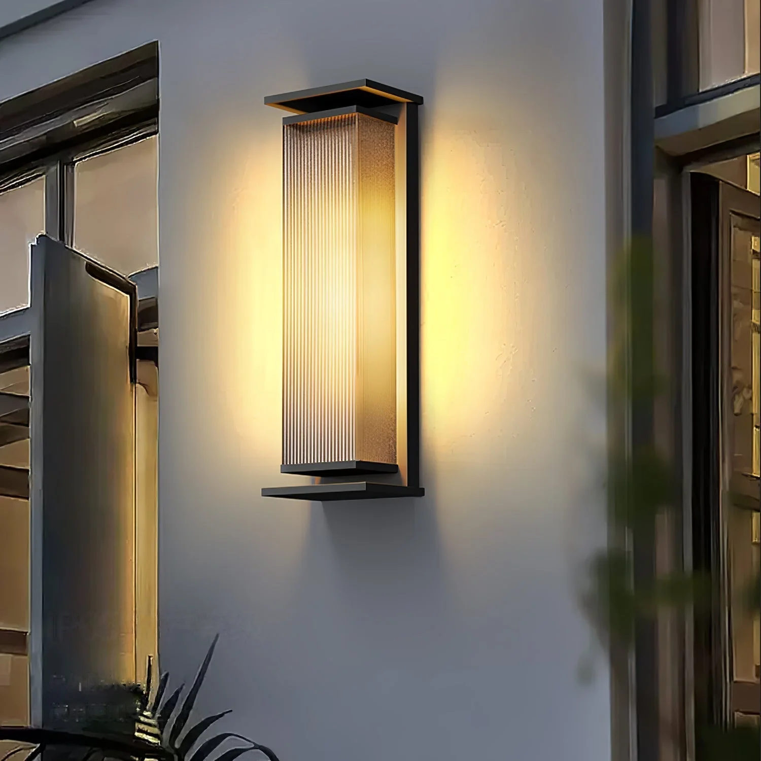 Cesilila Vertical Glass Wall Light - Image 16