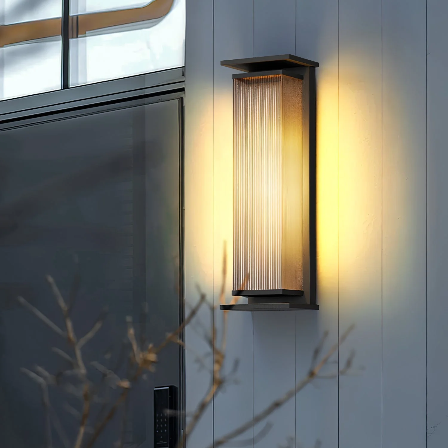 Cesilila Vertical Glass Wall Light - Image 20
