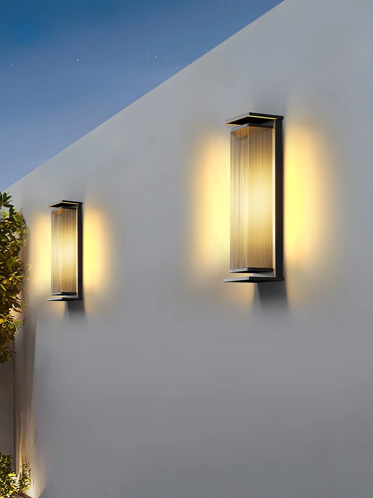 Cesilila Vertical Glass Wall Light - Image 21