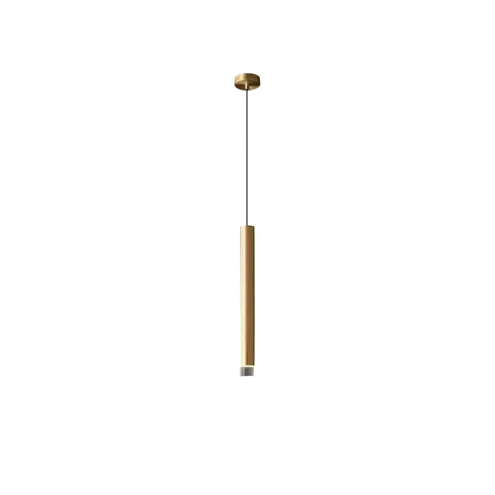 Cetheel Modern Minimalist Brass Plastic Pendant Light - Image 3