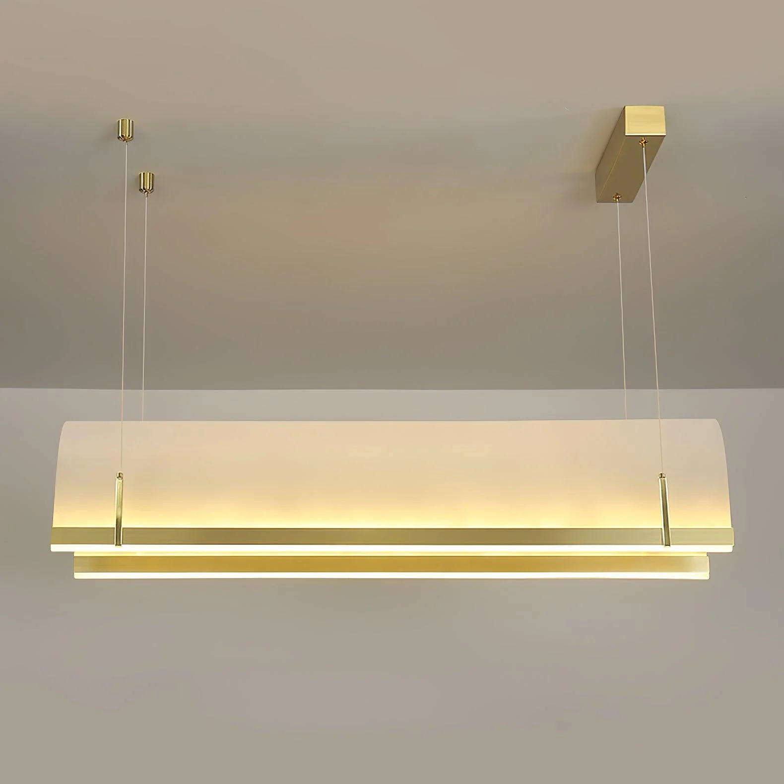 Cevinen Linear Gold Pendant Light - Image 15