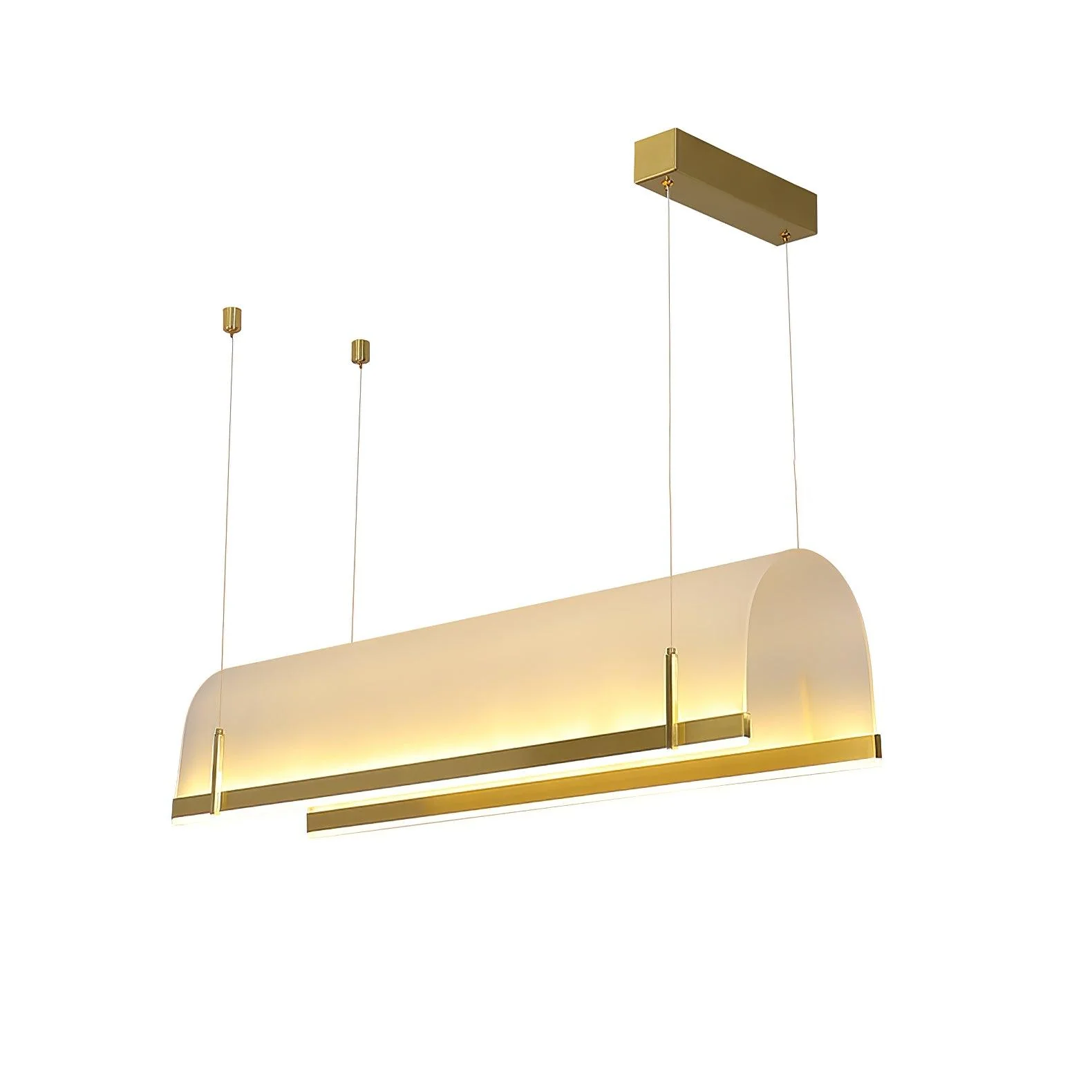 Cevinen Linear Gold Pendant Light - Image 18