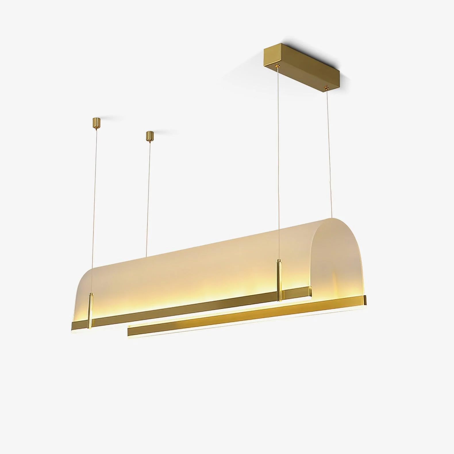 Cevinen Linear Gold Pendant Light - Image 22
