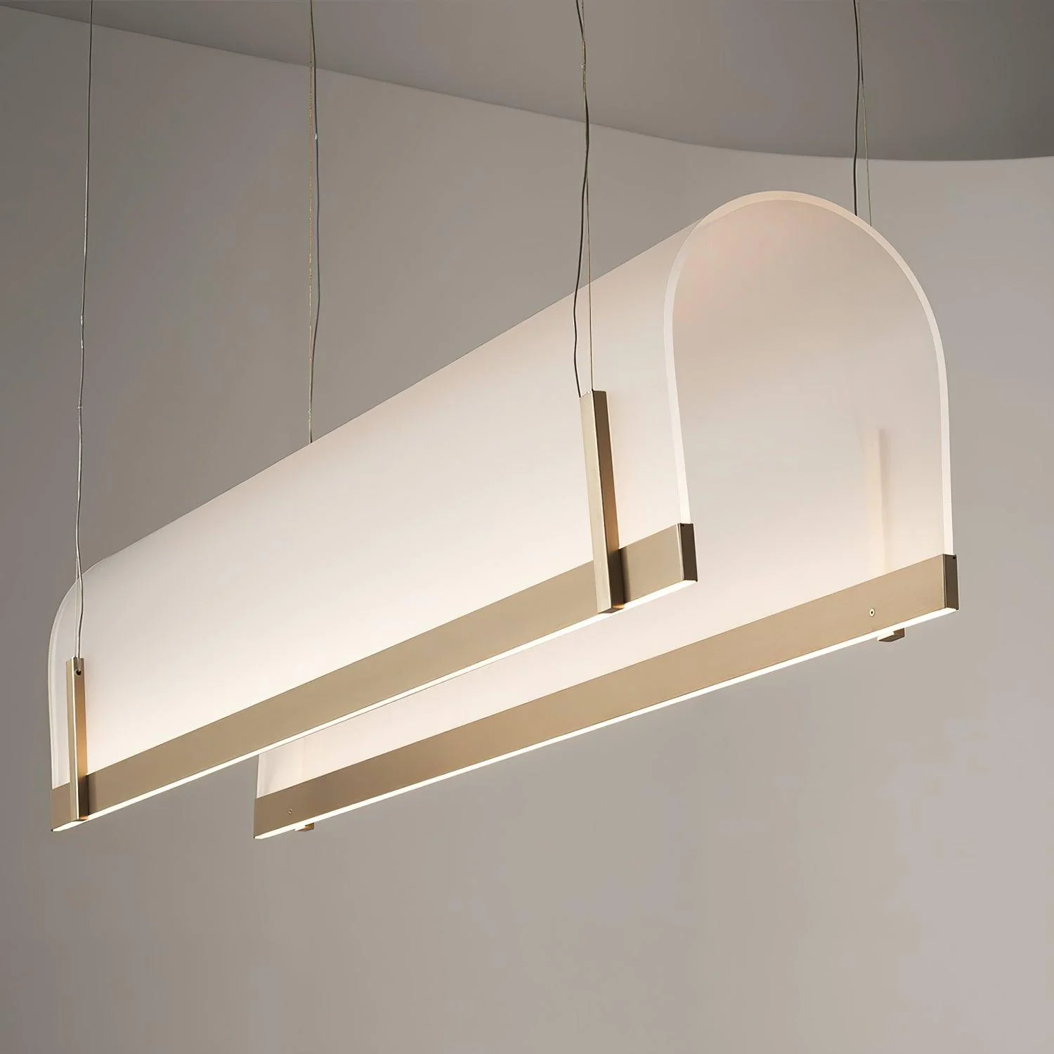 Cevinen Linear Gold Pendant Light - Image 27
