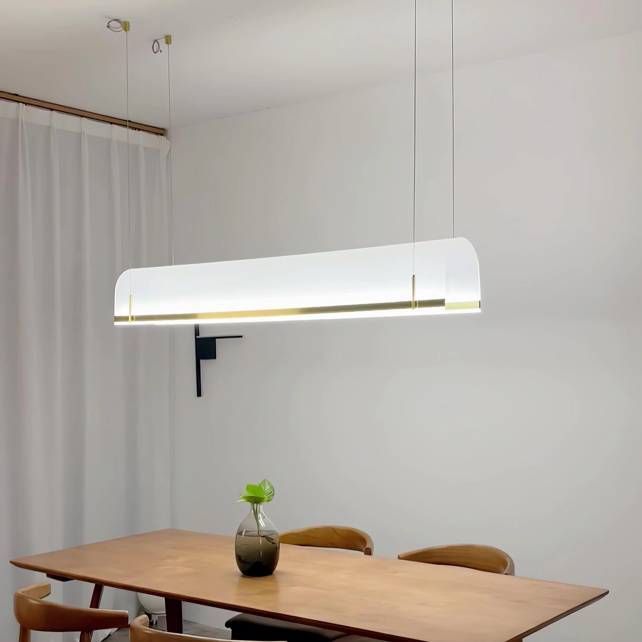 Cevinen Linear Gold Pendant Light - Image 29