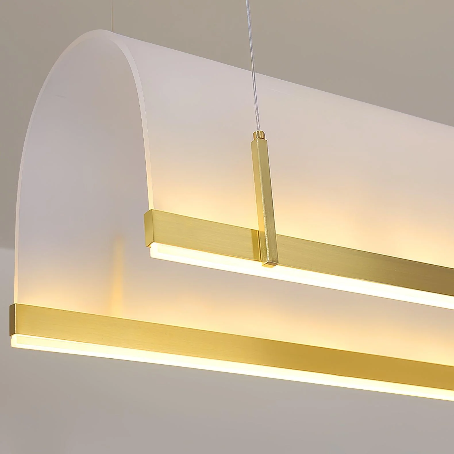 Cevinen Linear Gold Pendant Light - Image 5