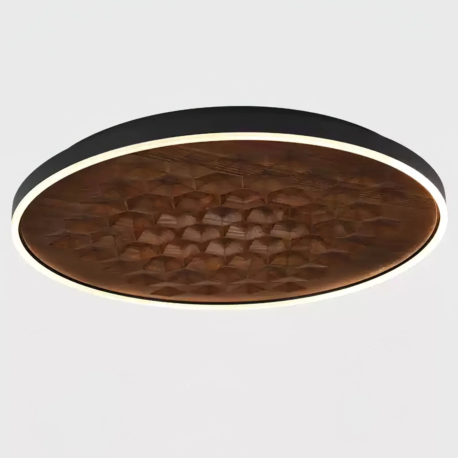 Cevynira Textured Bronze Flush Mount - Image 5