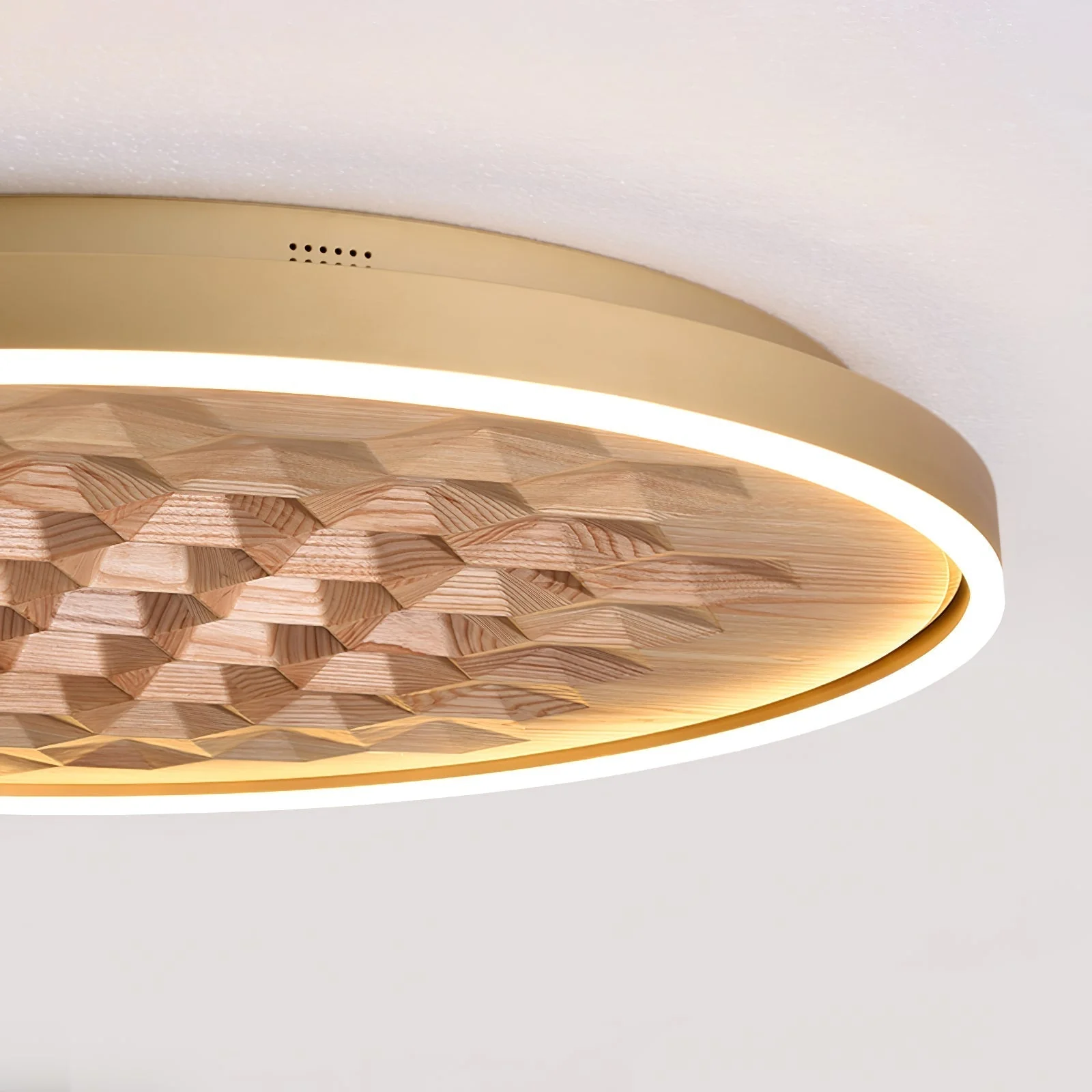 Cevynira Textured Bronze Flush Mount - Image 7