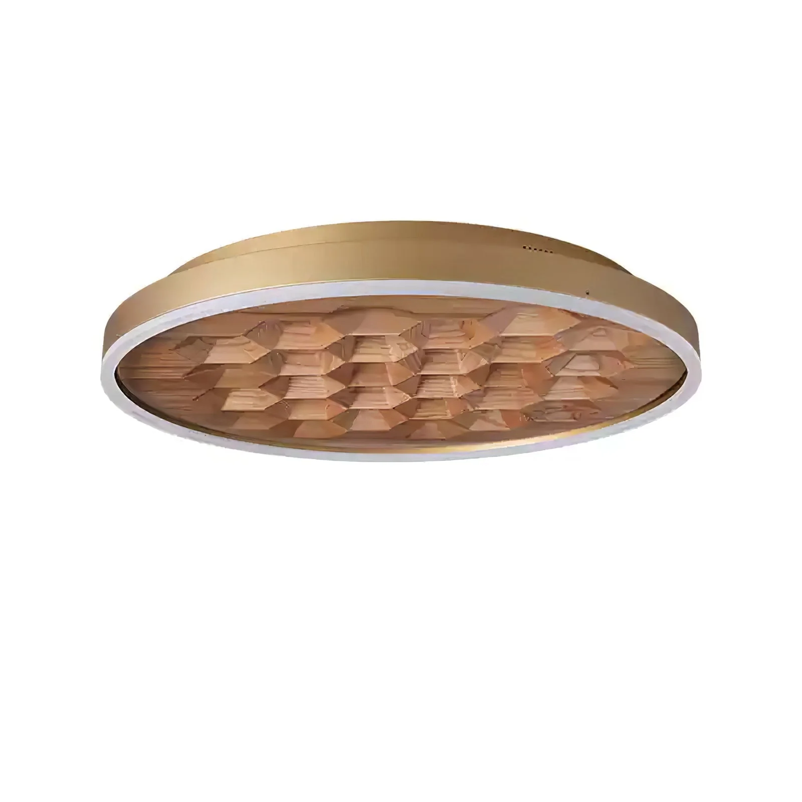 Cevynira Textured Bronze Flush Mount - Image 8