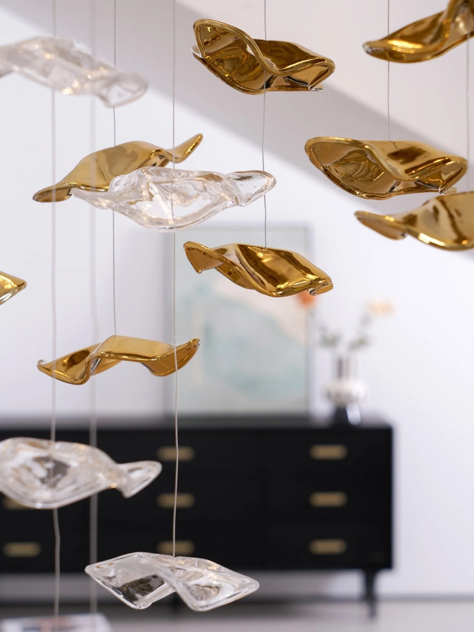 Cezorisra Luxury Brass Linear Chandelier - Image 41