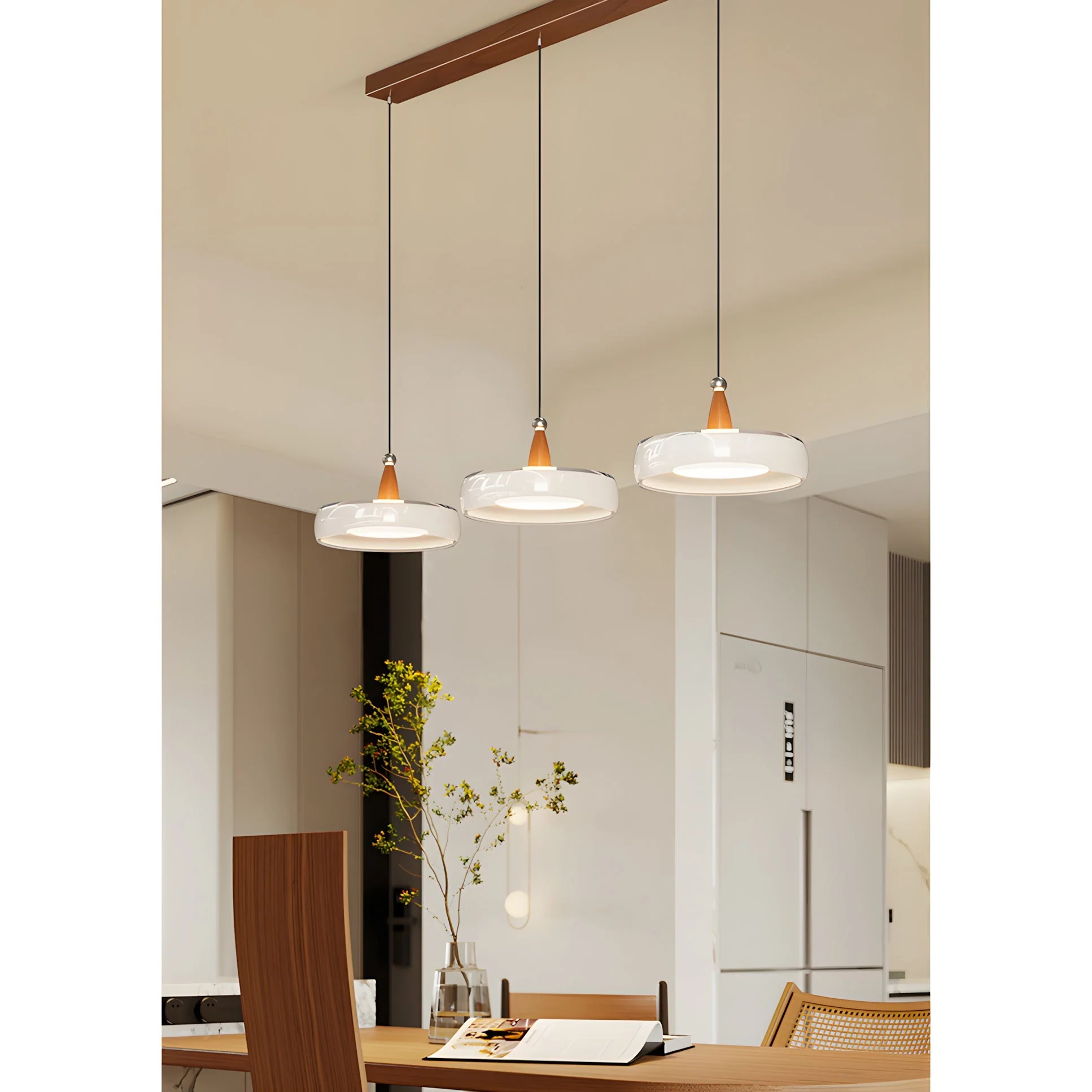 Champagne Modern Glass Pendant Light - Image 8