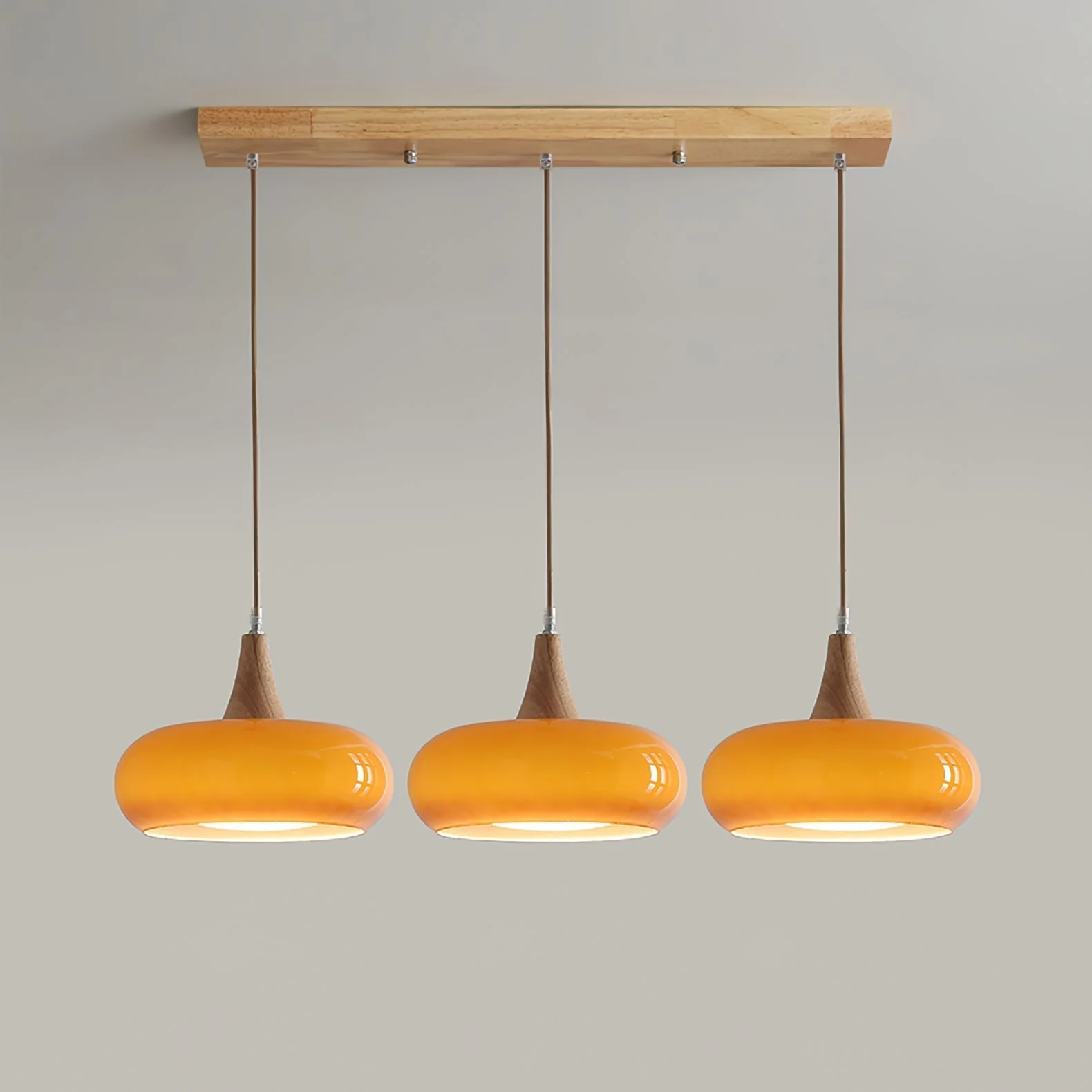 Charlotte Pendant Light Wood - Image 10