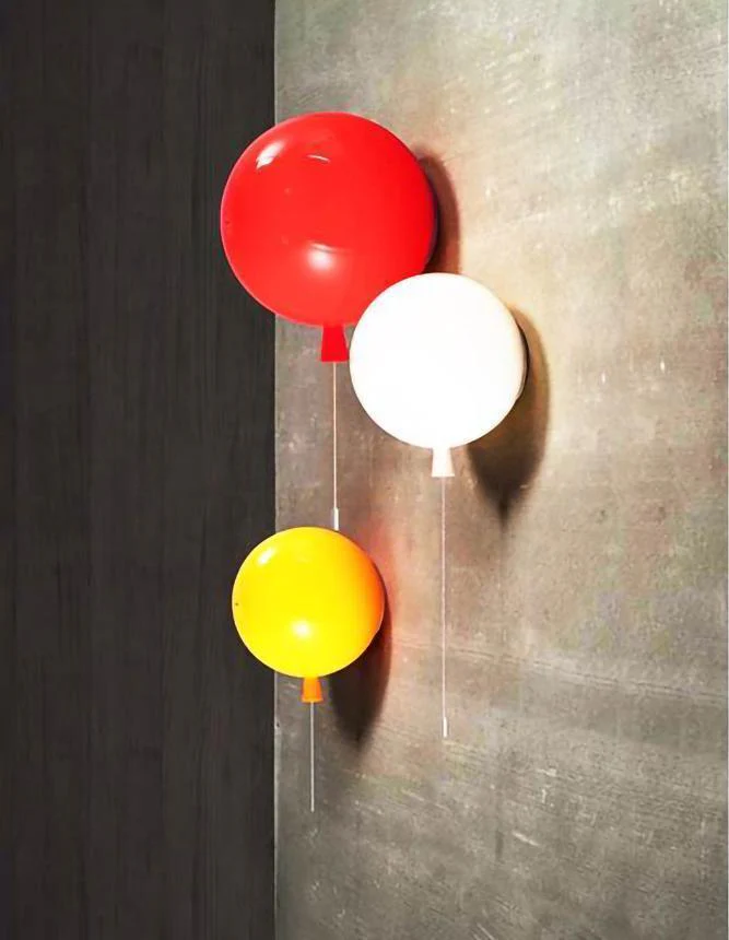 Cheerful Balloon Dream Plastic Wall Light - Image 12