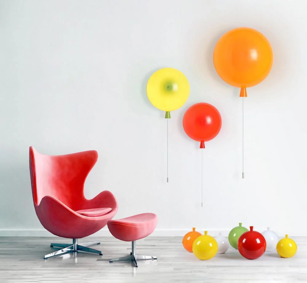 Cheerful Balloon Dream Plastic Wall Light - Image 16