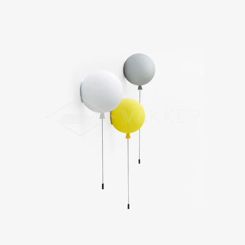 Cheerful Balloon Dream Plastic Wall Light - Image 43