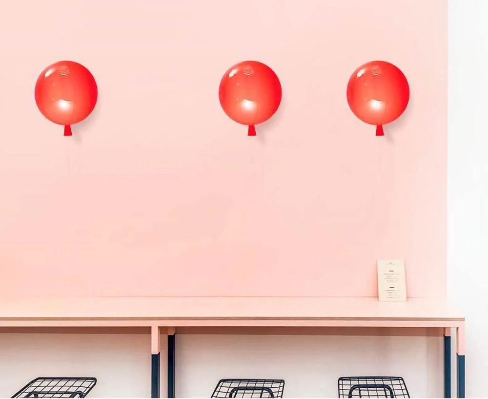 Cheerful Balloon Dream Plastic Wall Light - Image 45