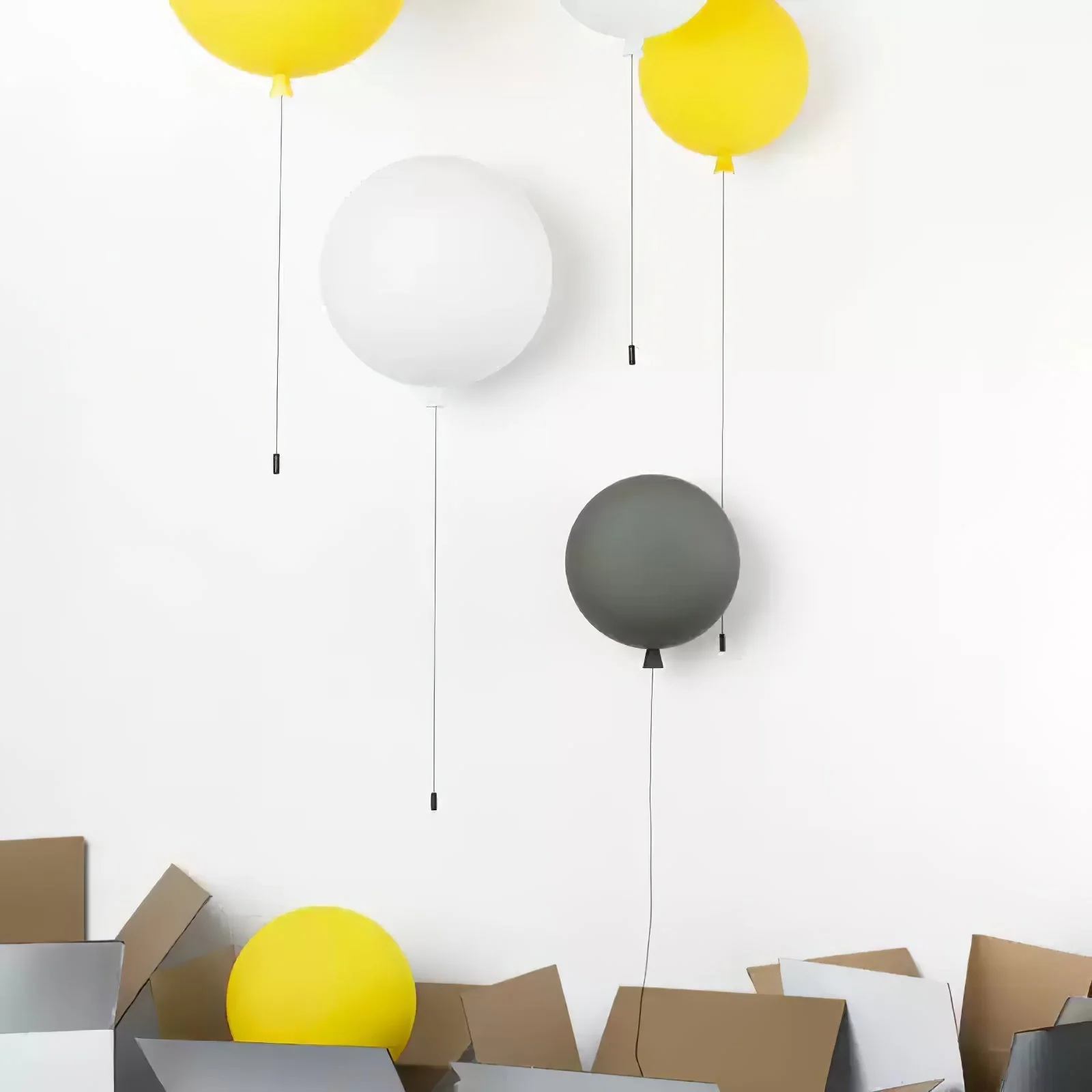 Cheerful Balloon Dream Plastic Wall Light - Image 51