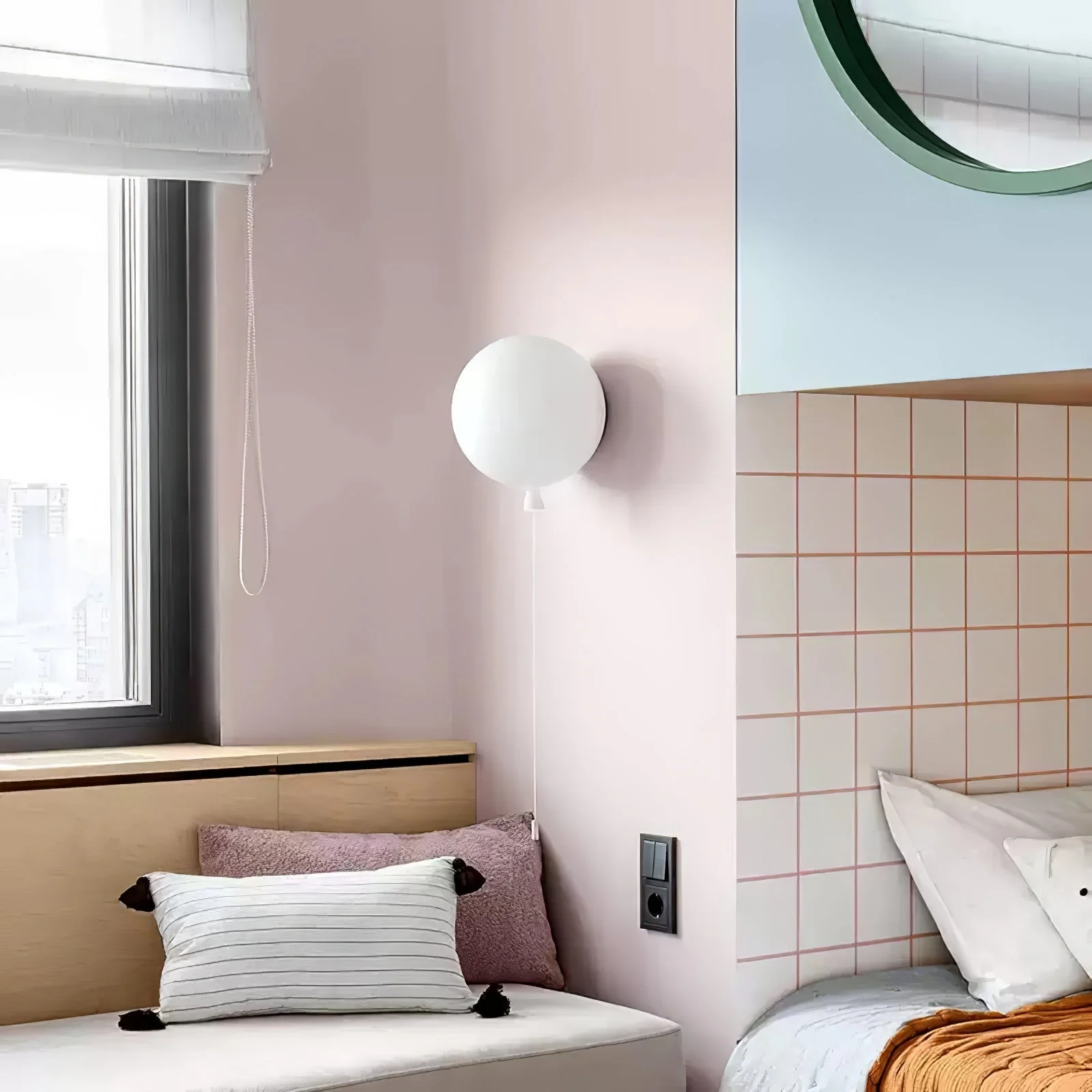 Cheerful Balloon Dream Plastic Wall Light - Image 54