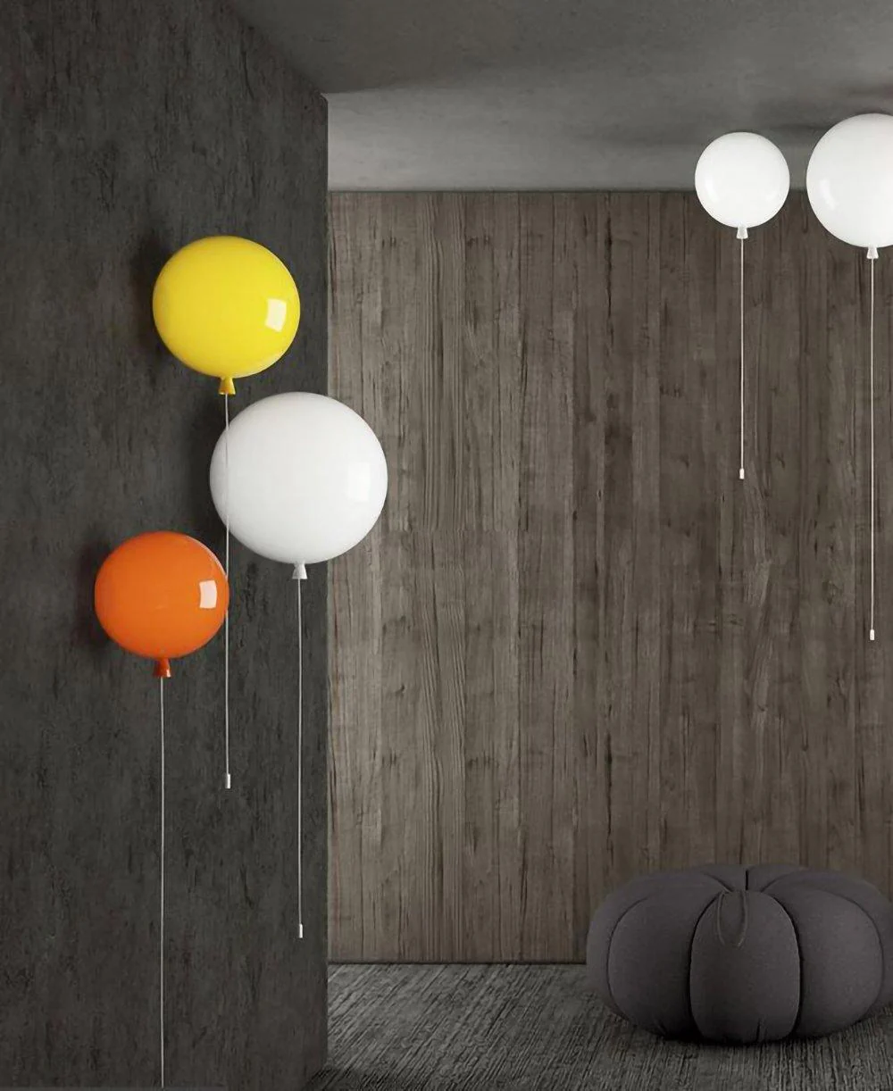 Cheerful Balloon Dream Plastic Wall Light - Image 6