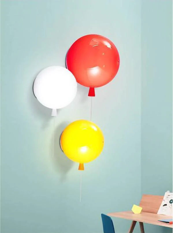 Cheerful Balloon Dream Plastic Wall Light - Image 66