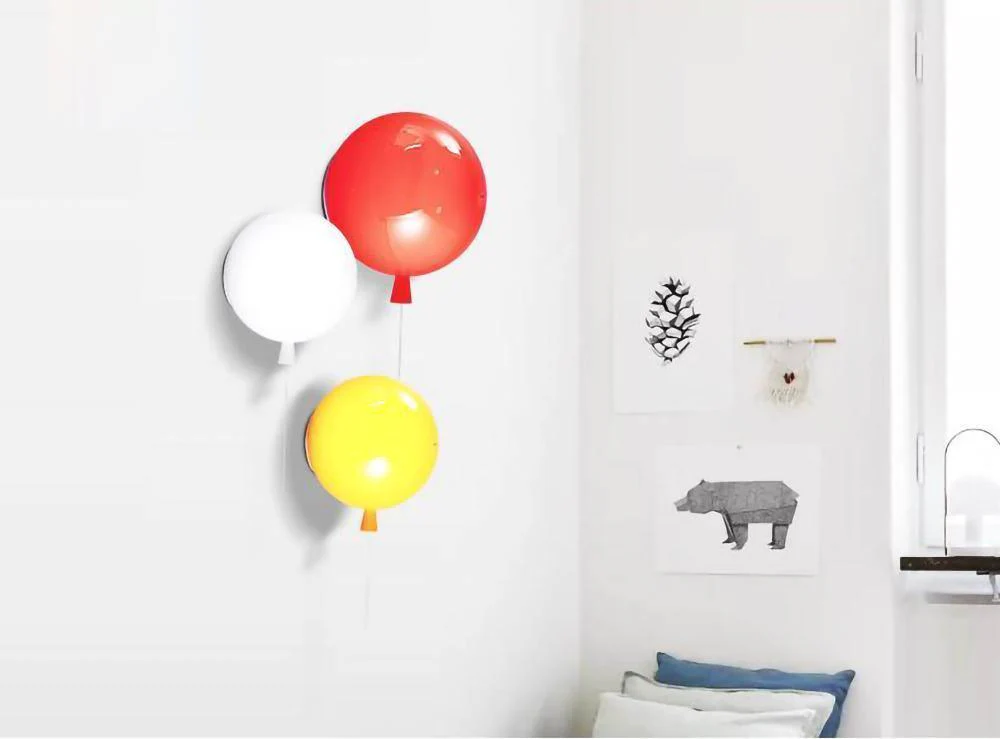 Cheerful Balloon Dream Plastic Wall Light - Image 68