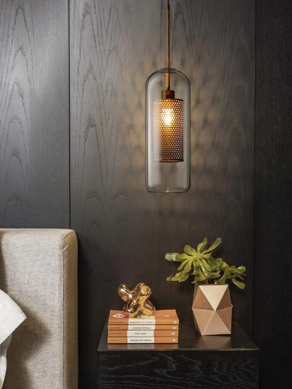 Chiswick Contemporary Glass Pendant Light - Image 14