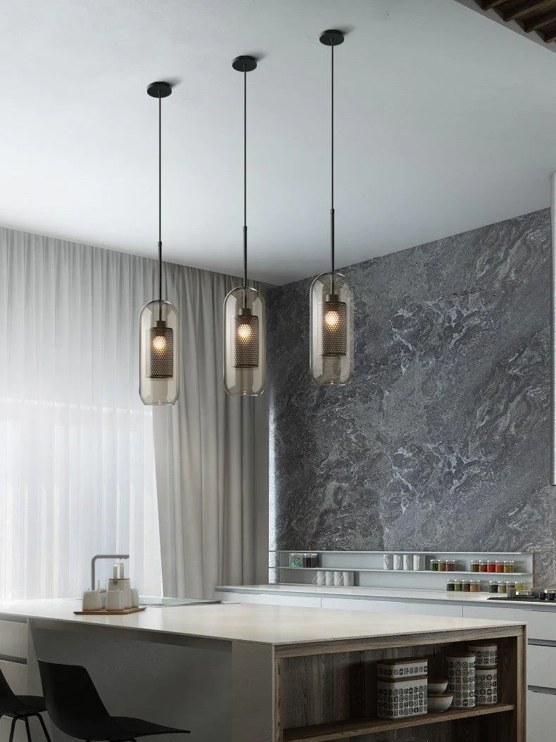 Chiswick Contemporary Glass Pendant Light - Image 22