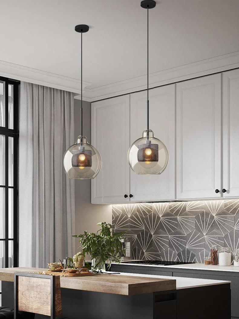 Chiswick Contemporary Glass Pendant Light - Image 23