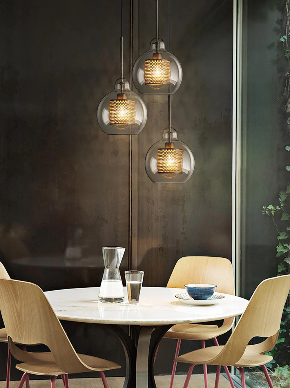 Chiswick Contemporary Glass Pendant Light - Image 25