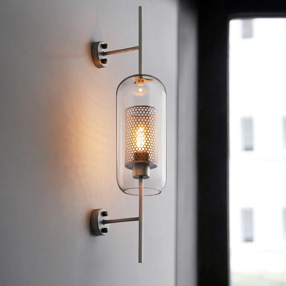 Chiswick Contemporary Glass Wall Light - Image 3
