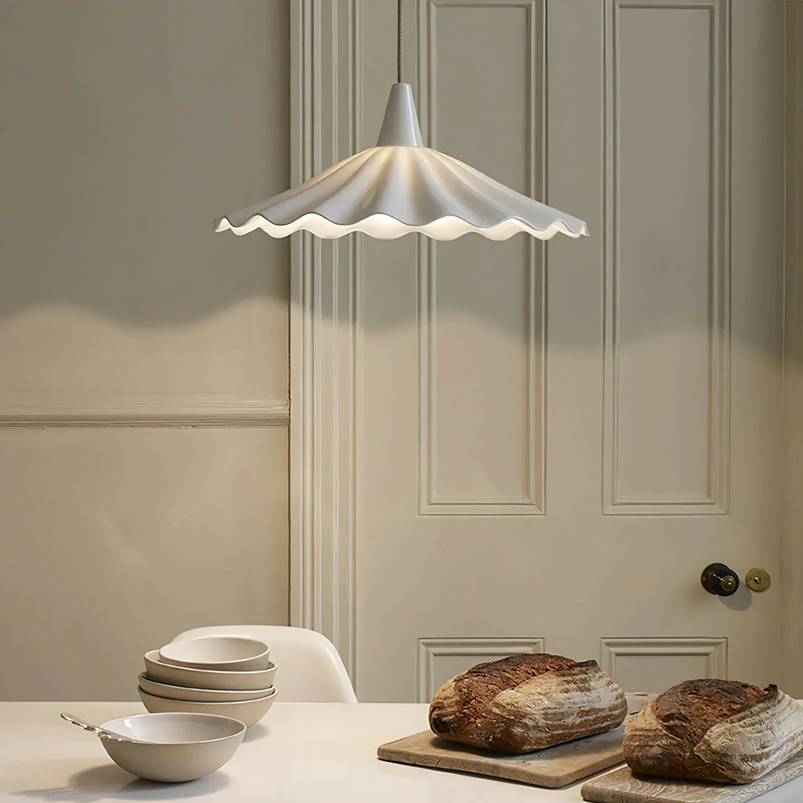 Christie Modern Ceramic Pendant Light - Image 12
