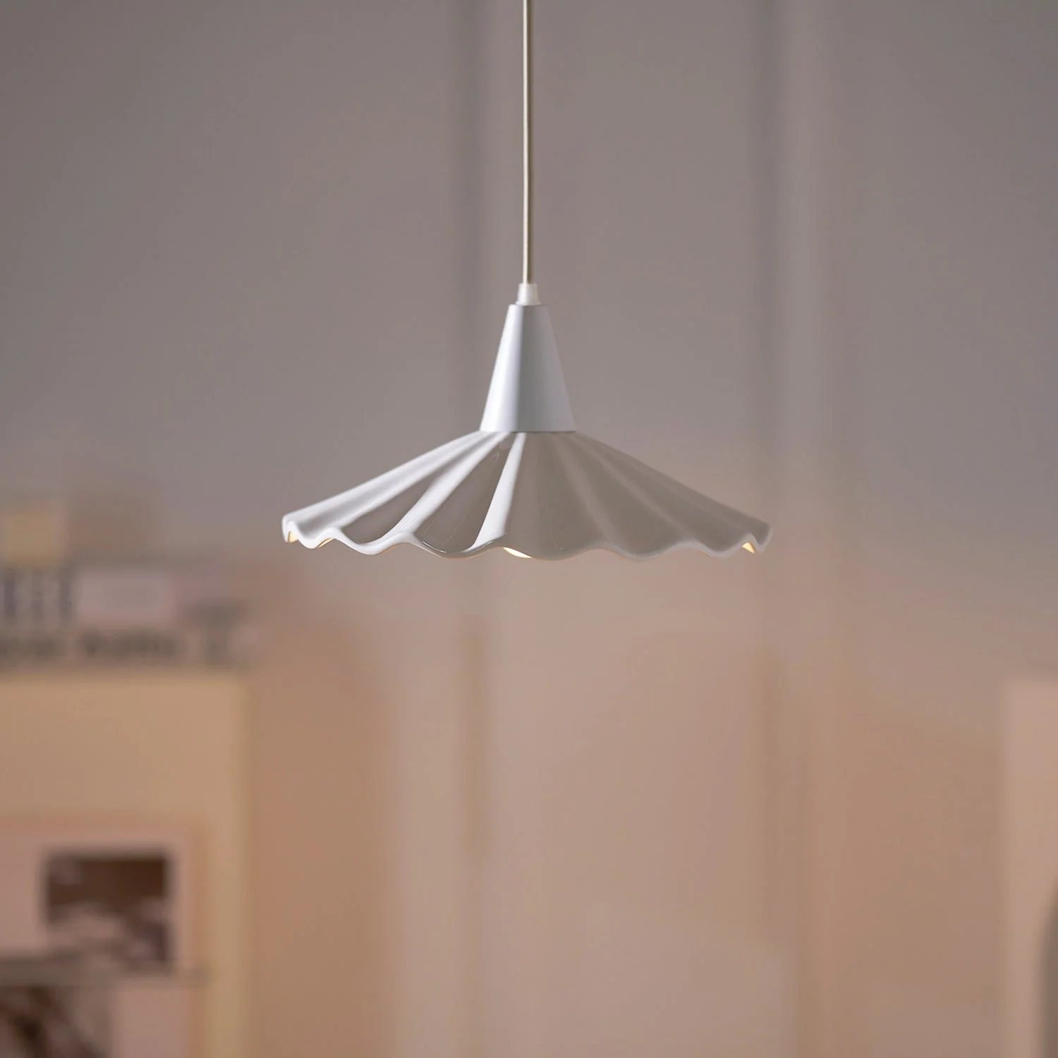 Christie Modern Ceramic Pendant Light - Image 13