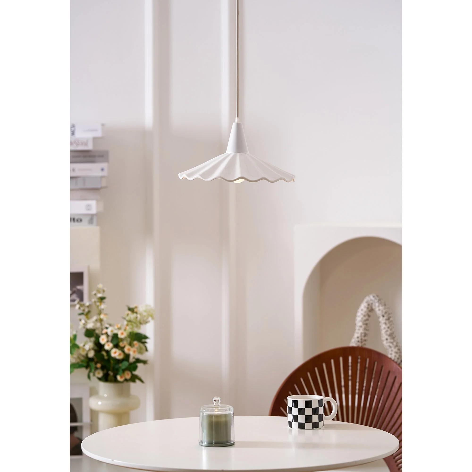 Christie Modern Ceramic Pendant Light - Image 16