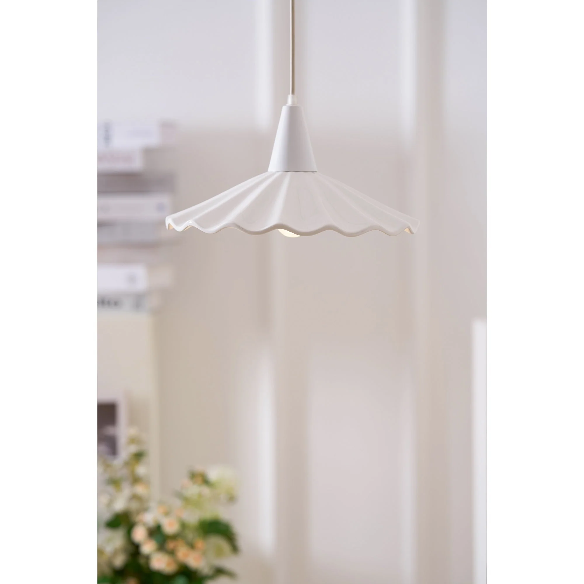 Christie Modern Ceramic Pendant Light - Image 17